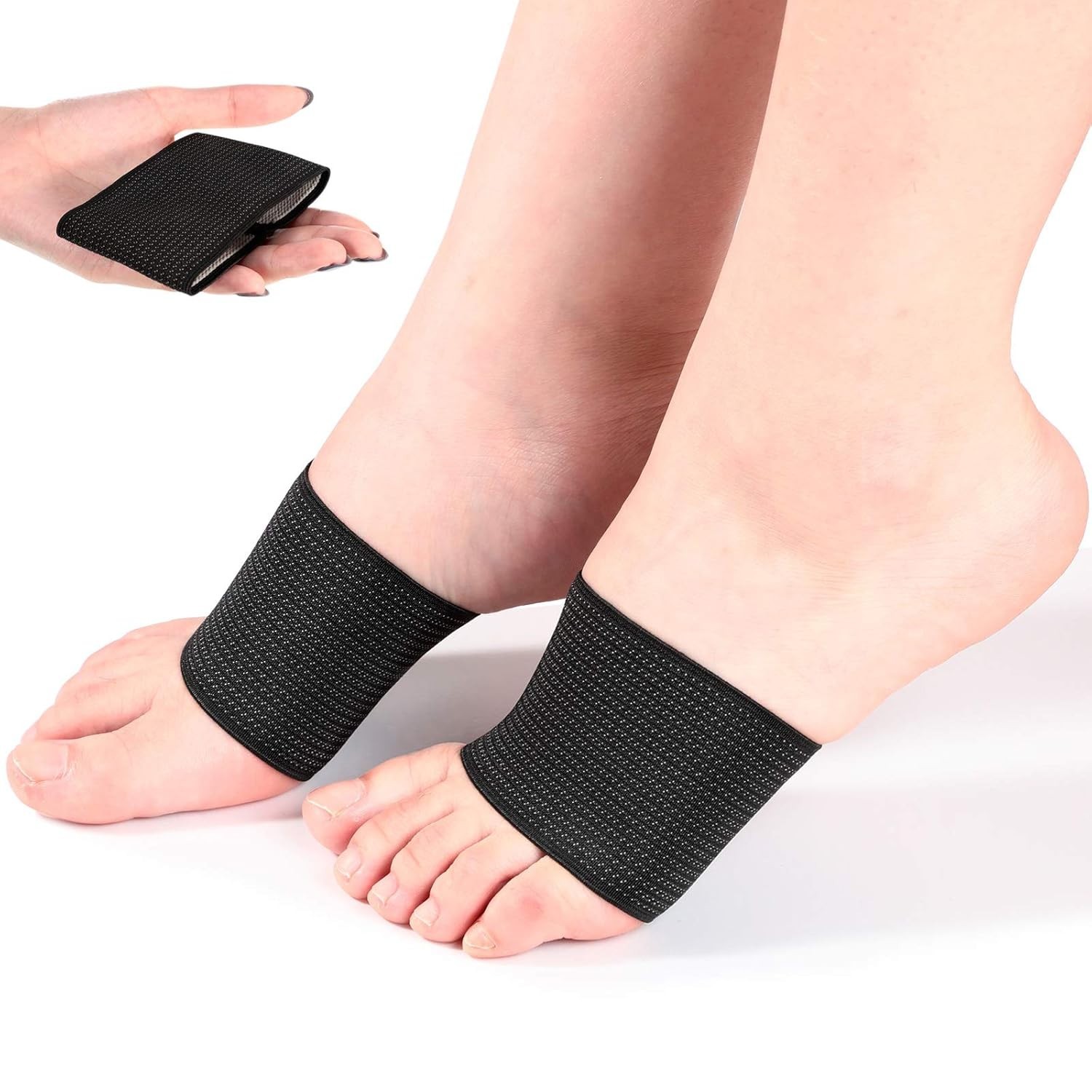 Unisex Compression Arch Support Sleeves – Pain Relief for Flat Feet & Heel Spurs