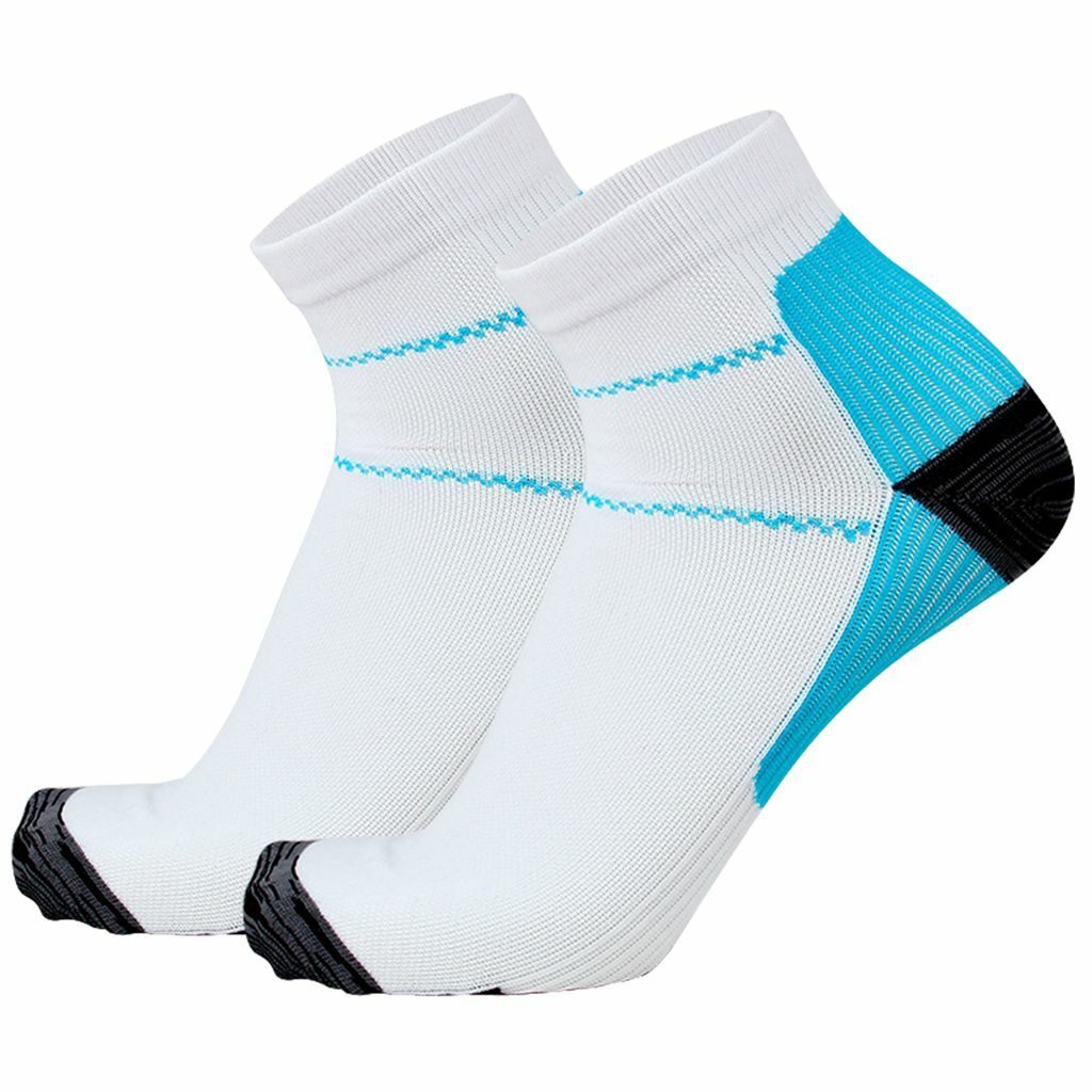 1-5 Pairs Compression Socks Plantar Fasciitis Arch Ankle Run Support Men Women