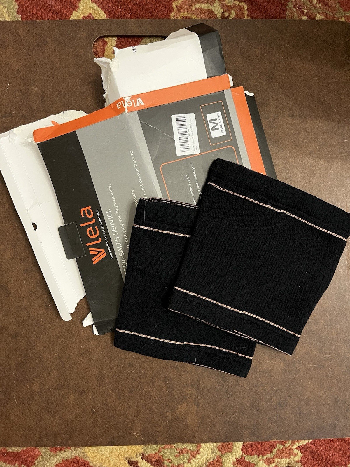 Vlela Copper Compression Hamstring/Thigh Sleeve Support Men/Women M