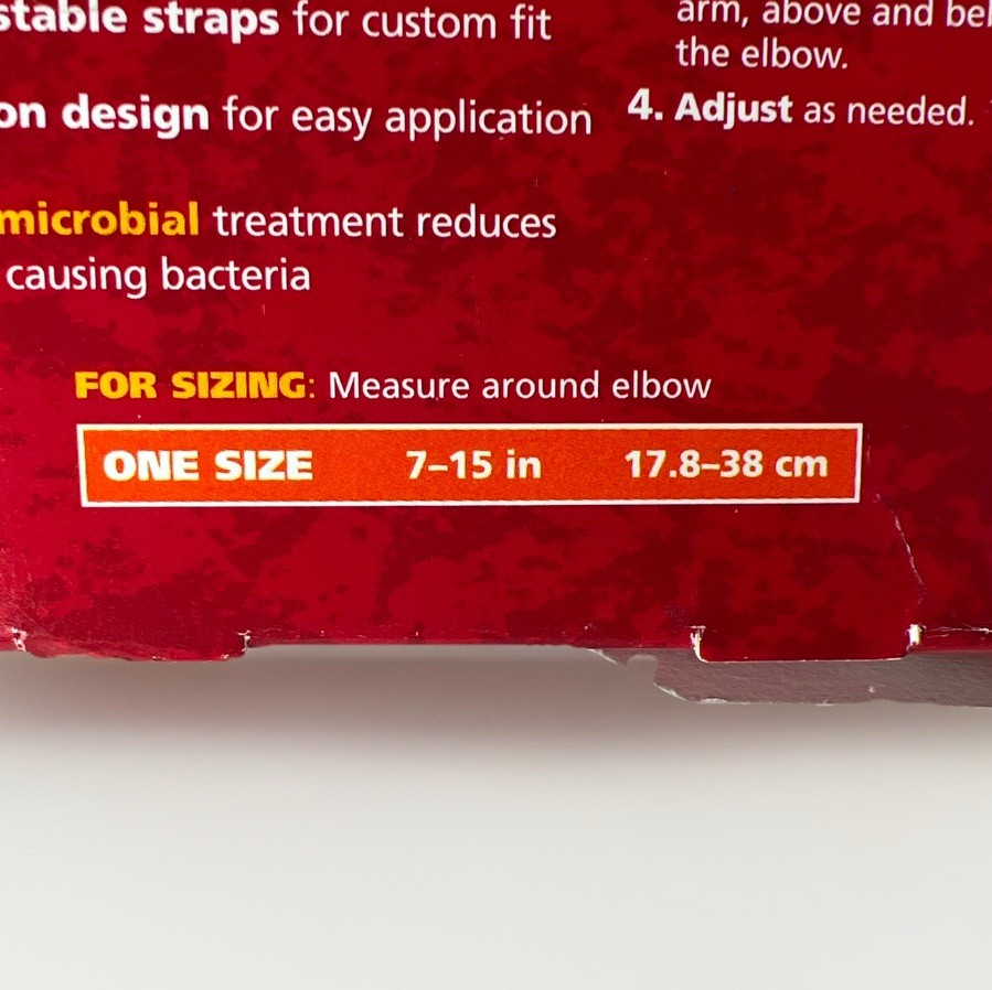 MUELLER SPORT CARE Elbow Support One Size Moderate Support Left & Right #6305