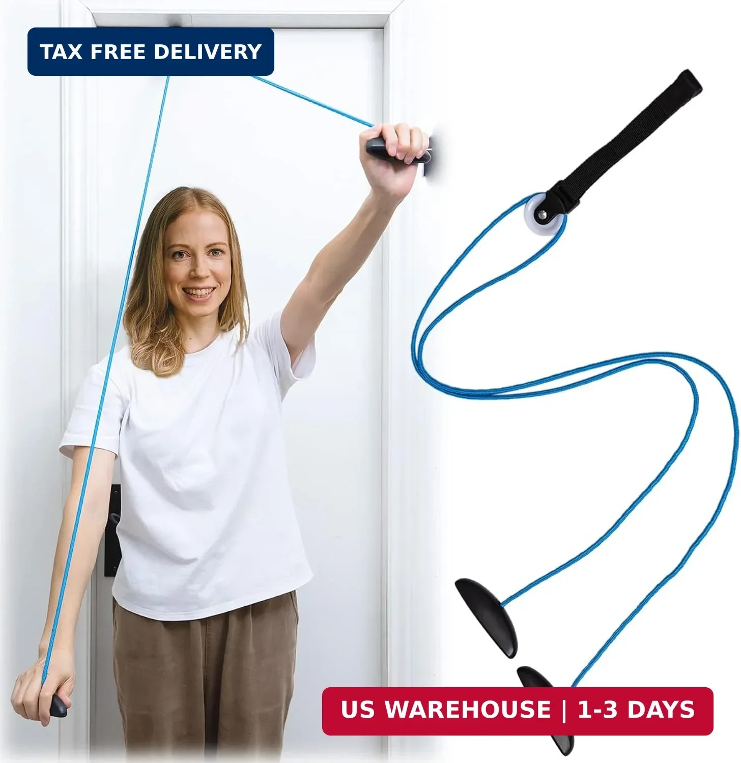 Shoulder Pulley Over The Door Physical Therapy System | Over-the-door exercise p