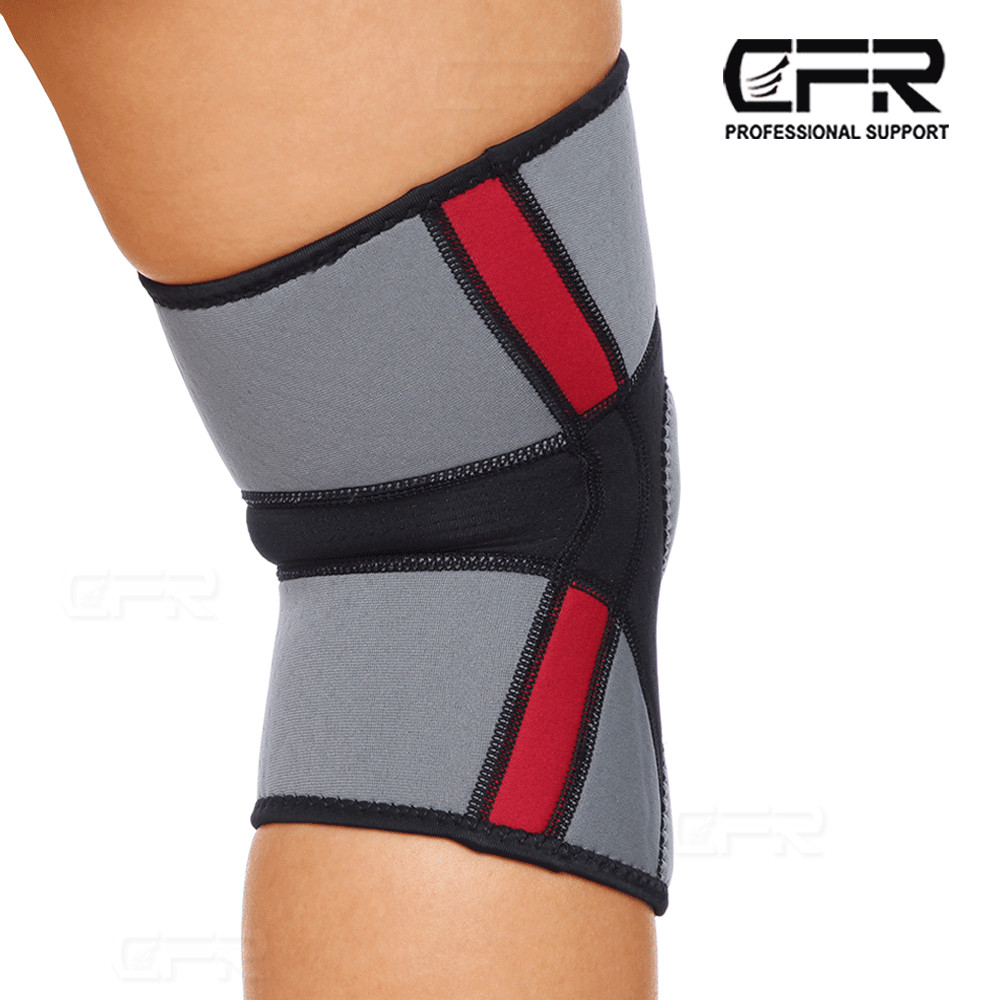 Knee Brace Support Compression Sleeve Workout Gym Sport Arthritis Joint Pain CFR