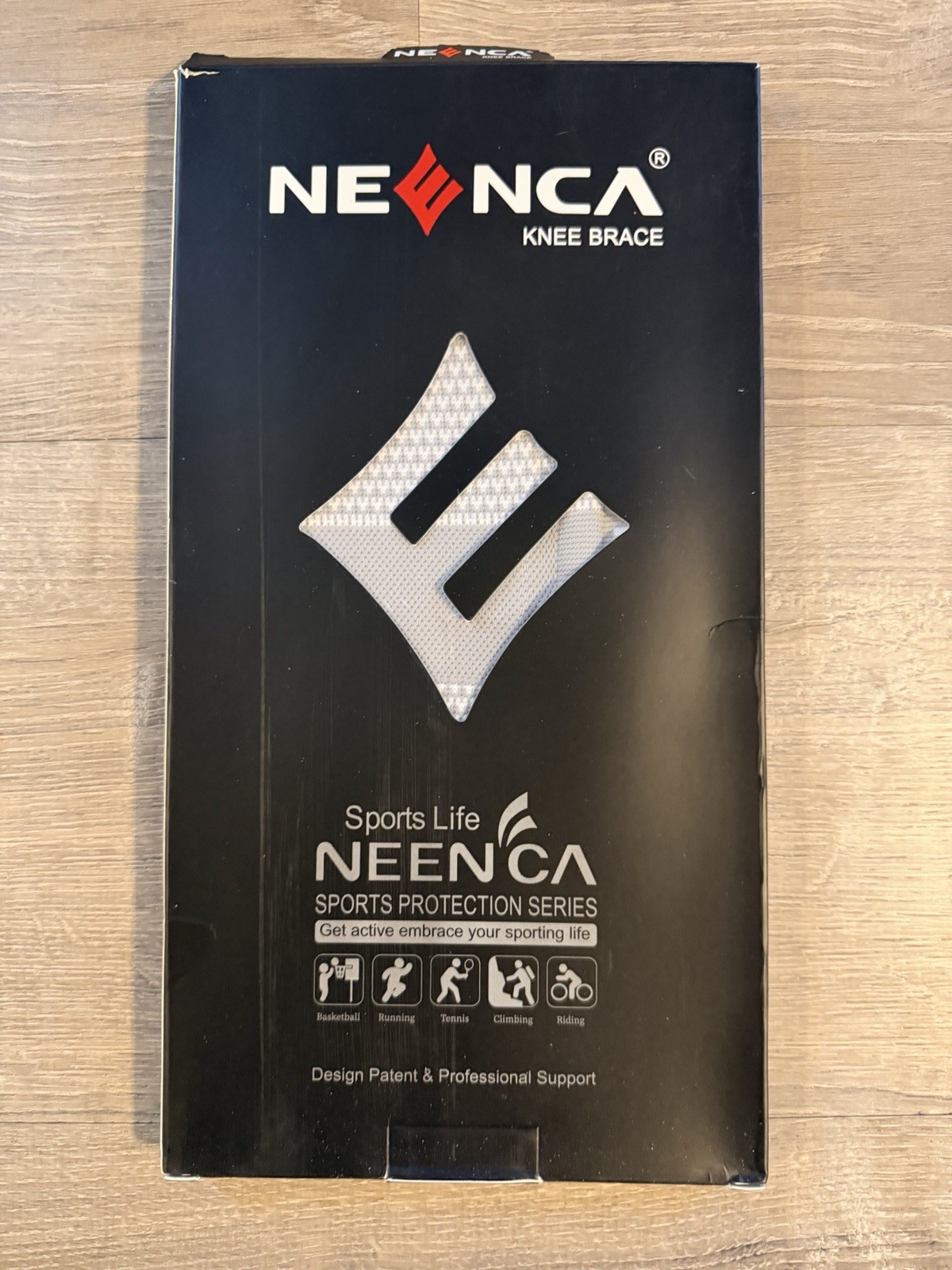 Neenca Sports Life Ultra-Thin Compression Sleeves Knee Brace Size Large
