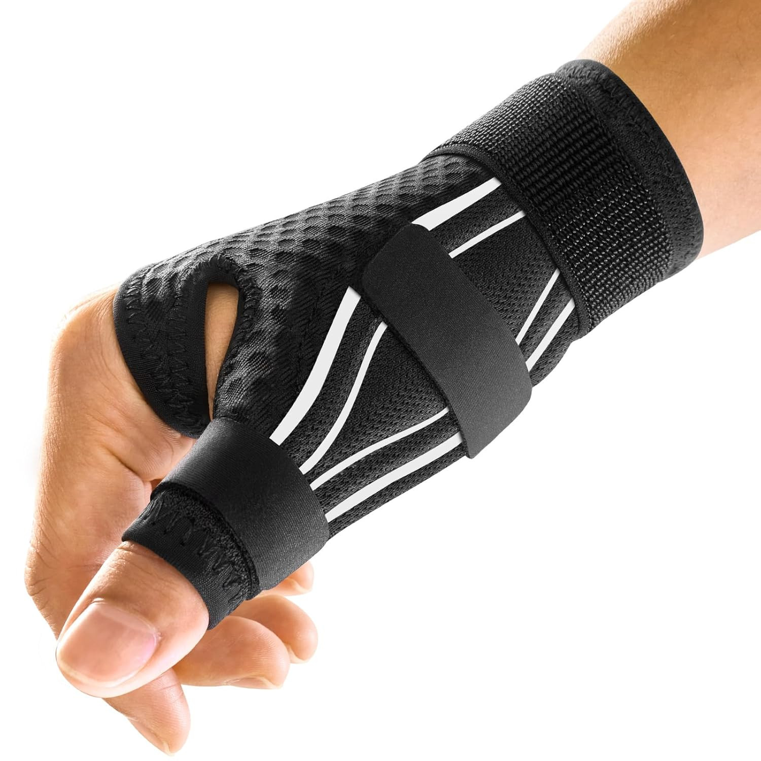 FREETOO Thumb Brace Support Right Hand or Left Hand for Arthritis Pain and Suppo