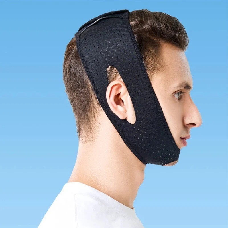 Adjustable Face Support Strap Chin Lift Band Comfortable Facial Support Wrap