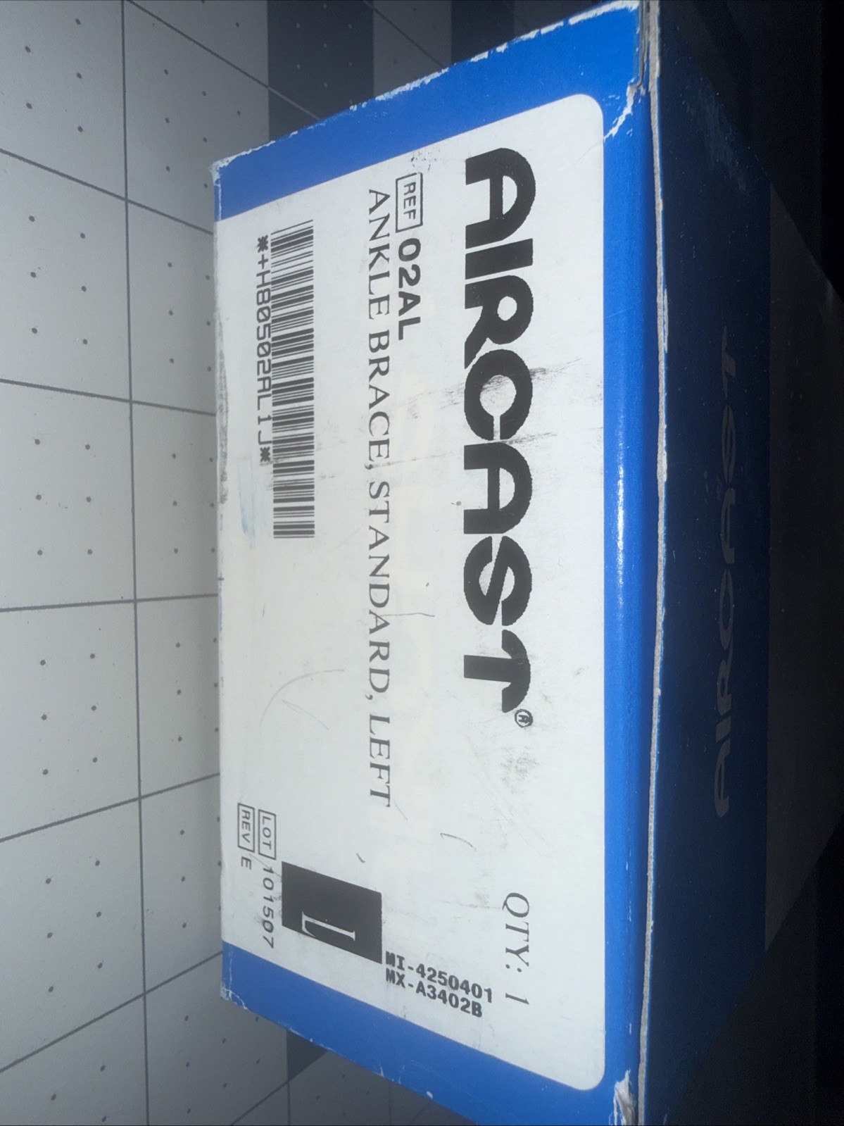 AIRCAST 02AL – Ankle Brace, Standart, Left Foot