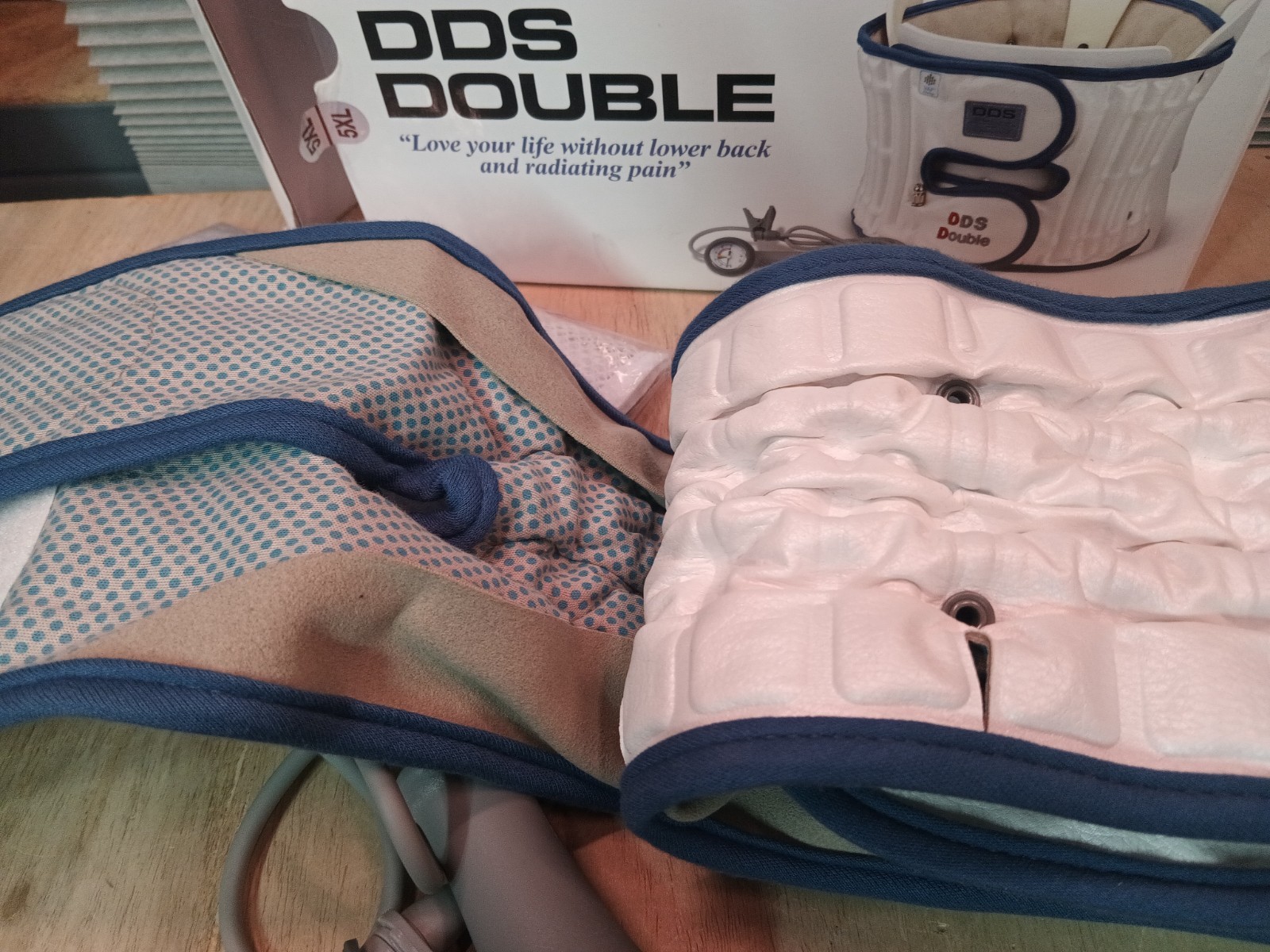DDS DOUBLE Disc Disease Solutions Back Brace Size 5XL Spinal Air Decompression