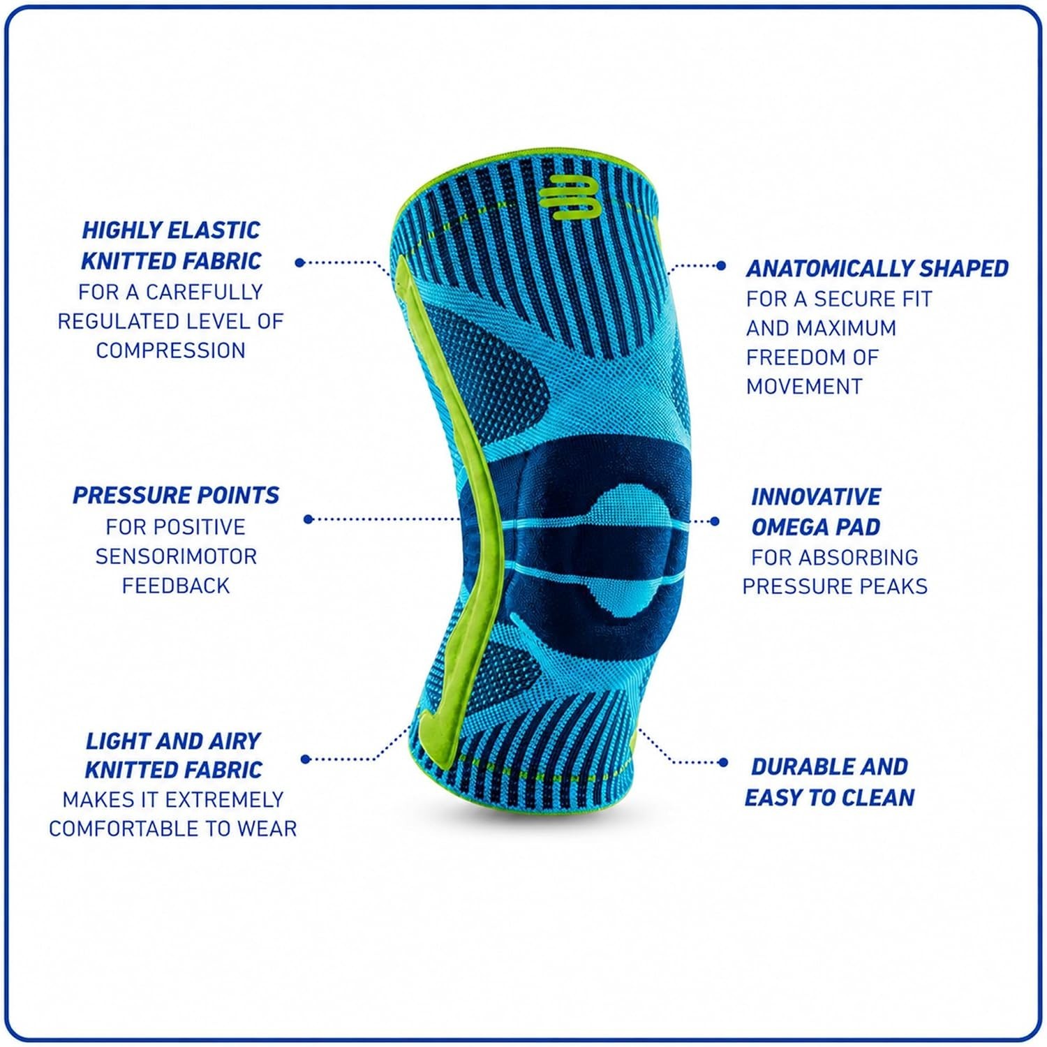 Omega Sports Knee Support – Pain Relief & Stability