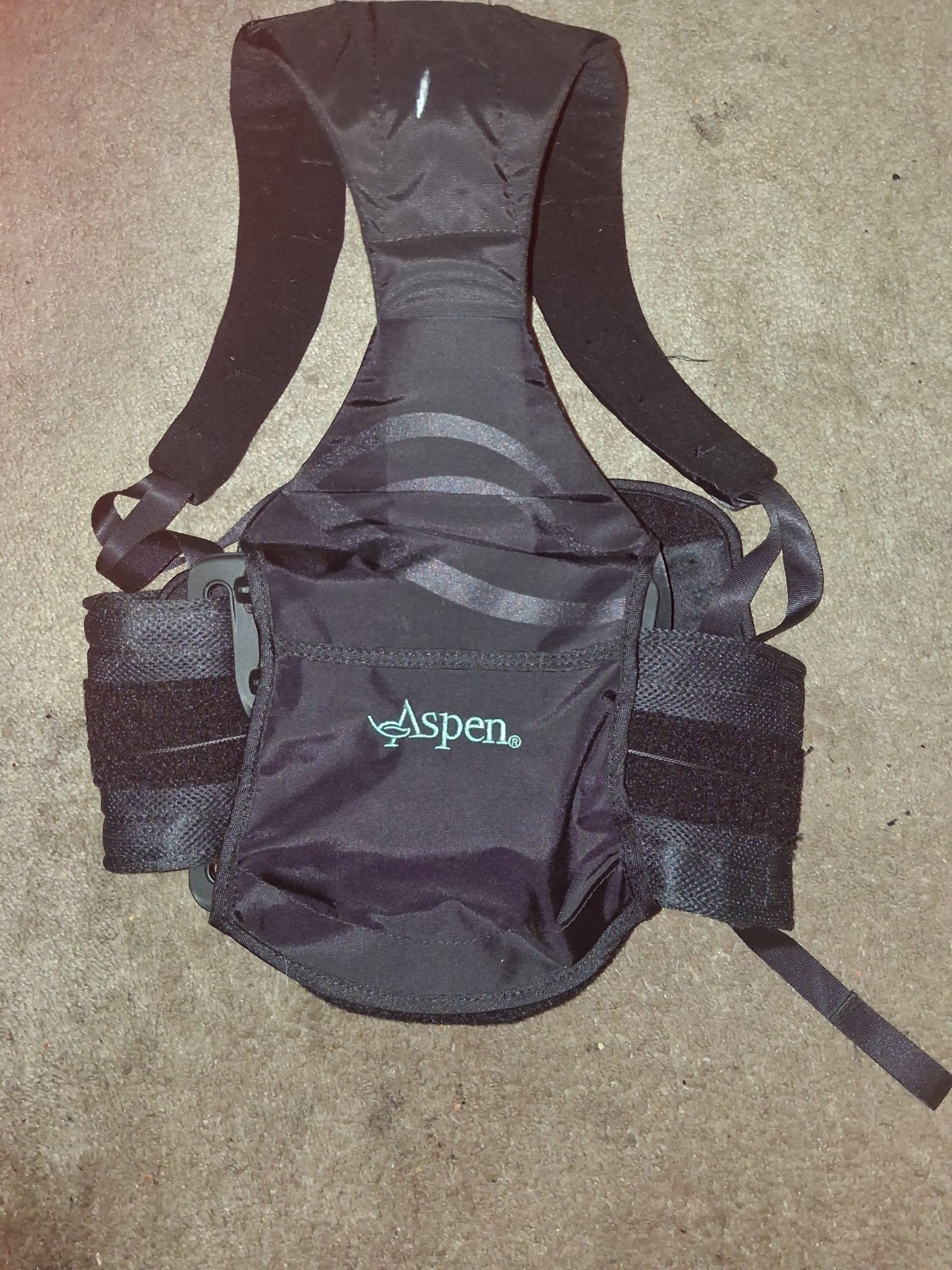Horizon By Aspen Adjustable Strap Back Brace w/Shoulder Straps One Size S/M/L