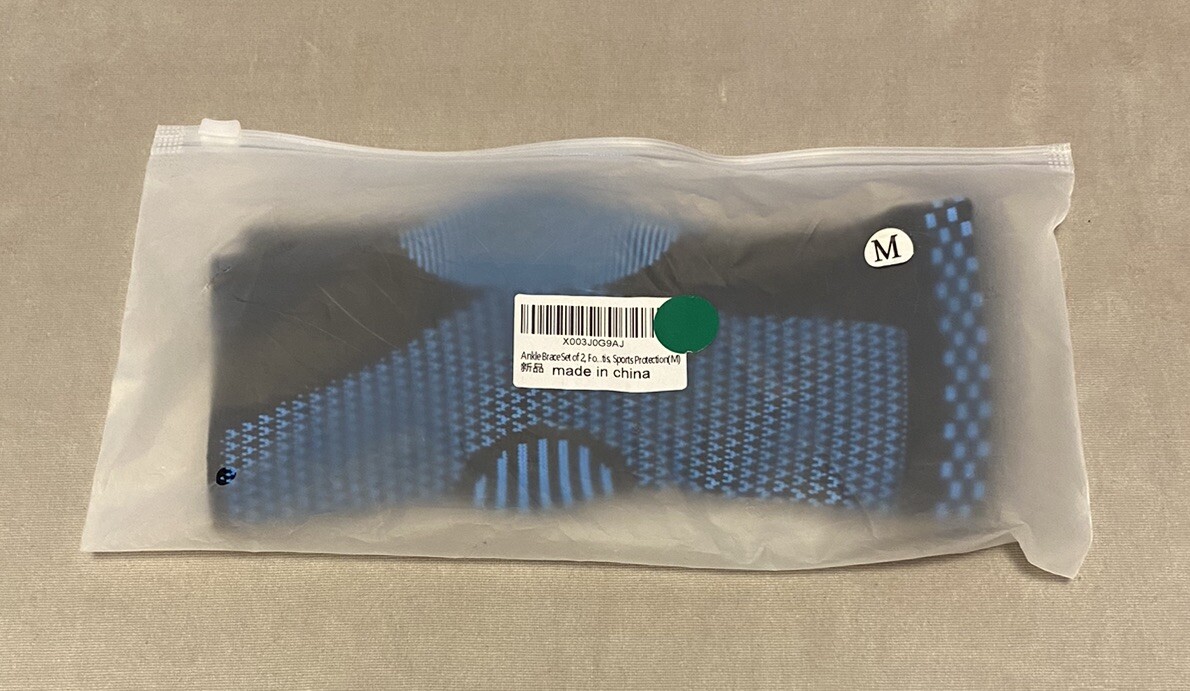 Ankle Brace Set of 2 Sports Protection(M)