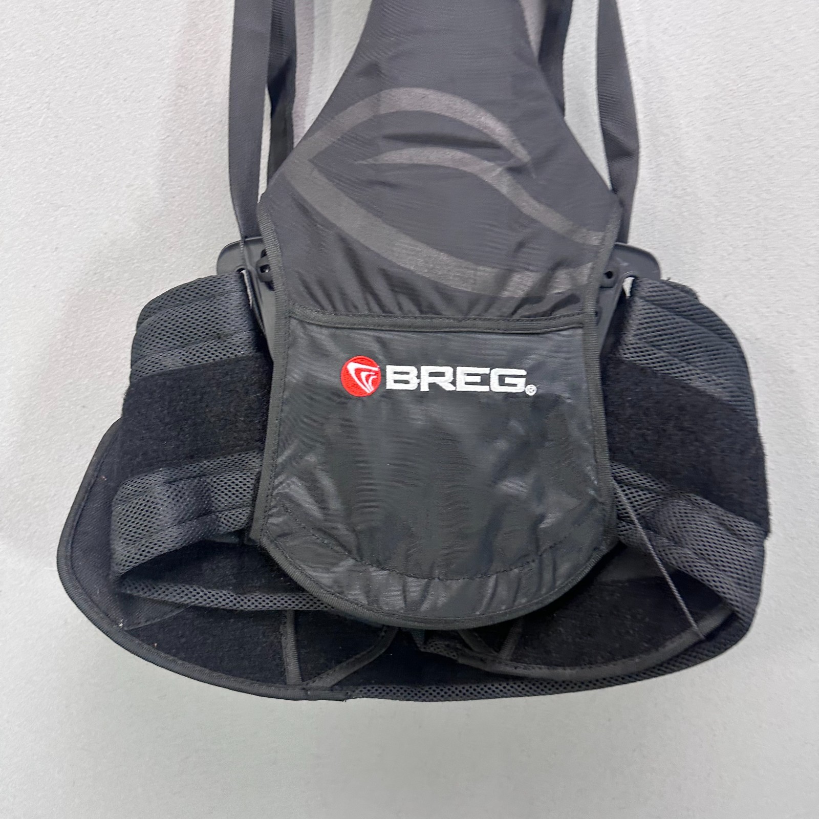 Aspen Horizon Lumbar Back Brace Fully Adjustable w/ Breg Shoulder Straps Black
