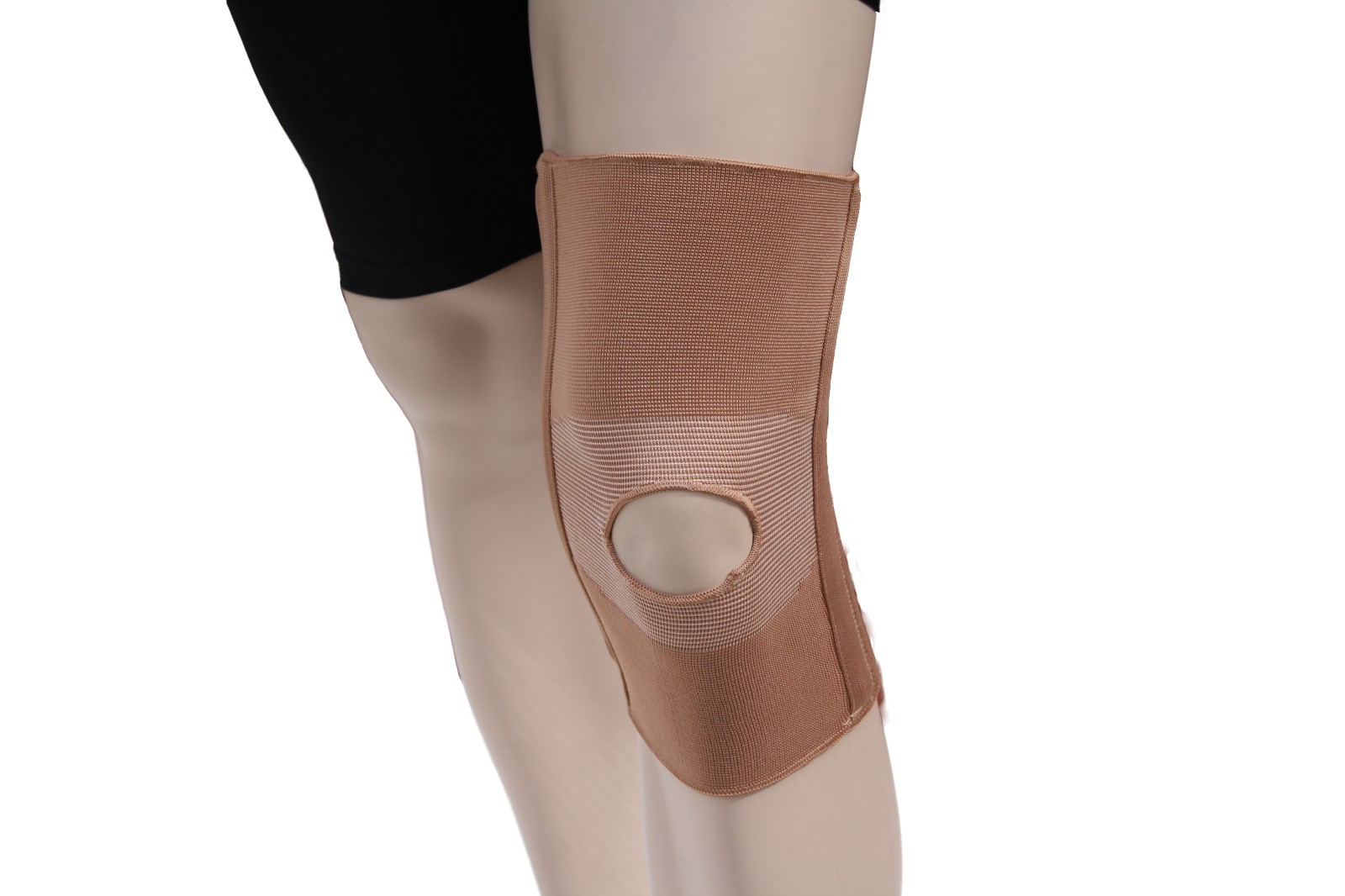 Alpha Medical Dual Stay Compression Support Knee Brace With Open Patella