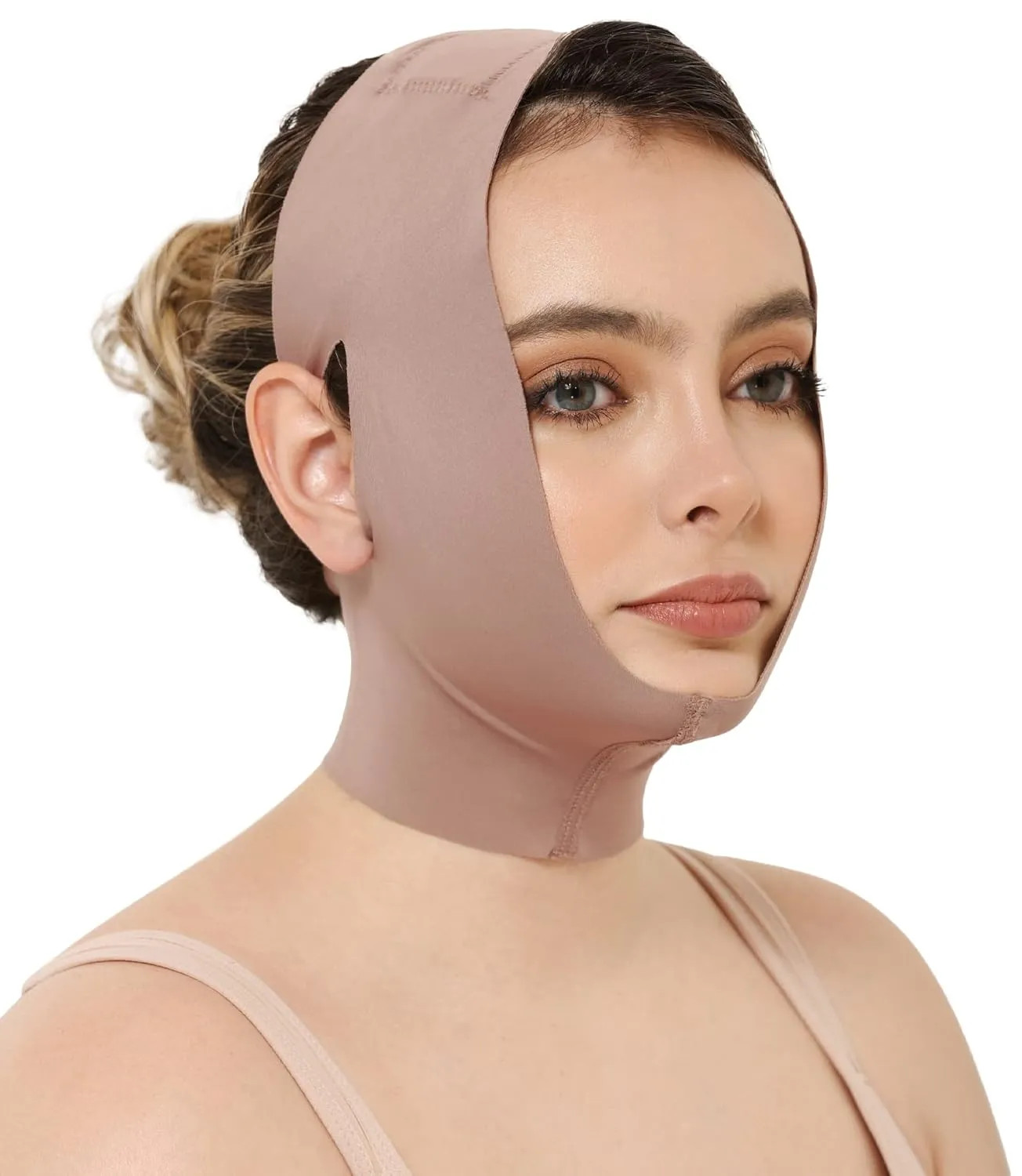 Face Toning Belt Lipo Compression Chin Strap For Post Surgery Recovery Support