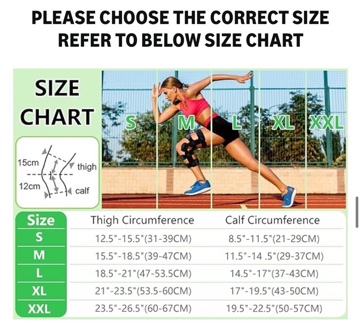 ORTHOMEN FUNCTIONAL LEFT LARGE L-L KNEE BRACE ACL/MCL/PCL/LIGAMENT/SPORTS INJURY
