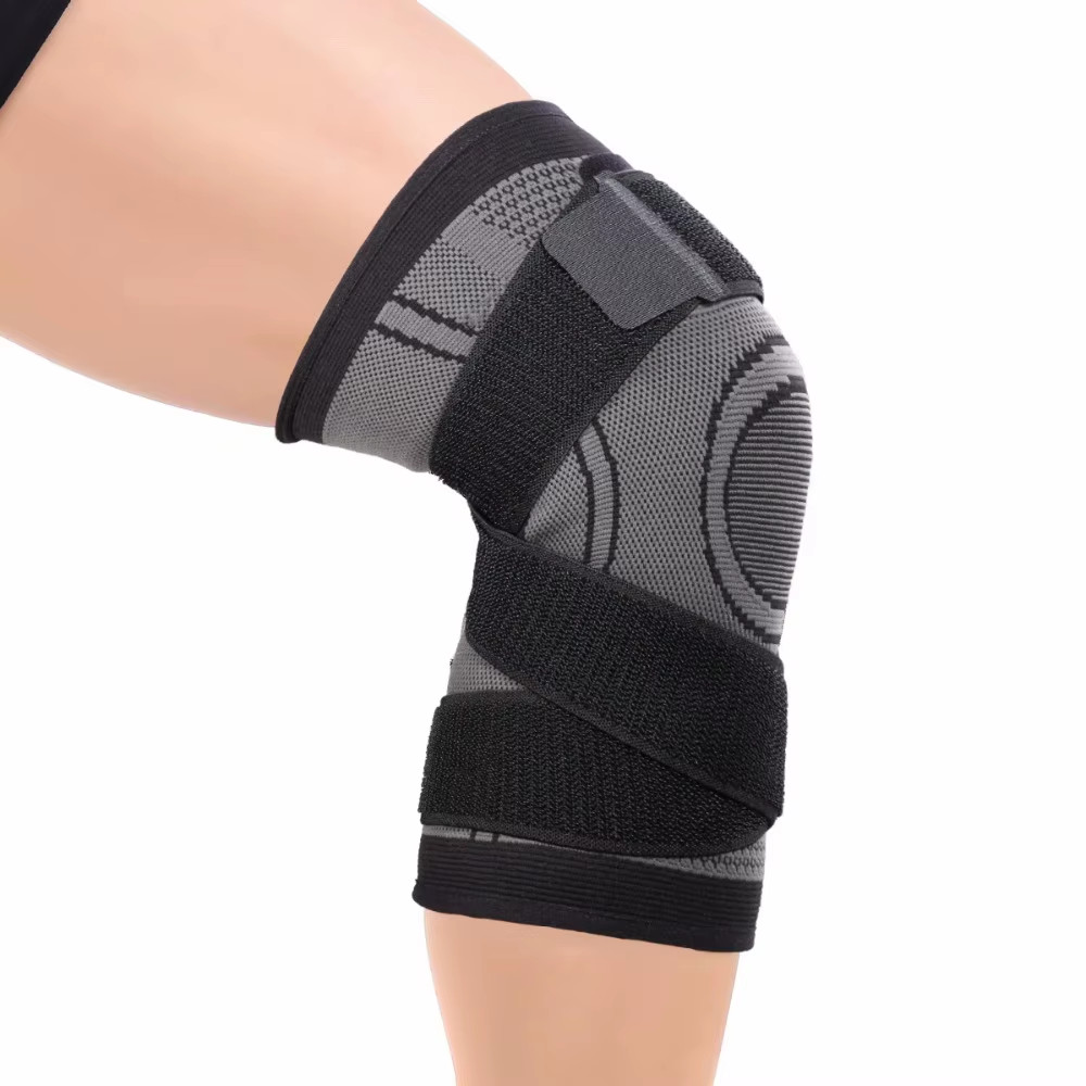 Sports Fitness Knee Pads Support Bandage Braces Elastic Nylon Sport Compression
