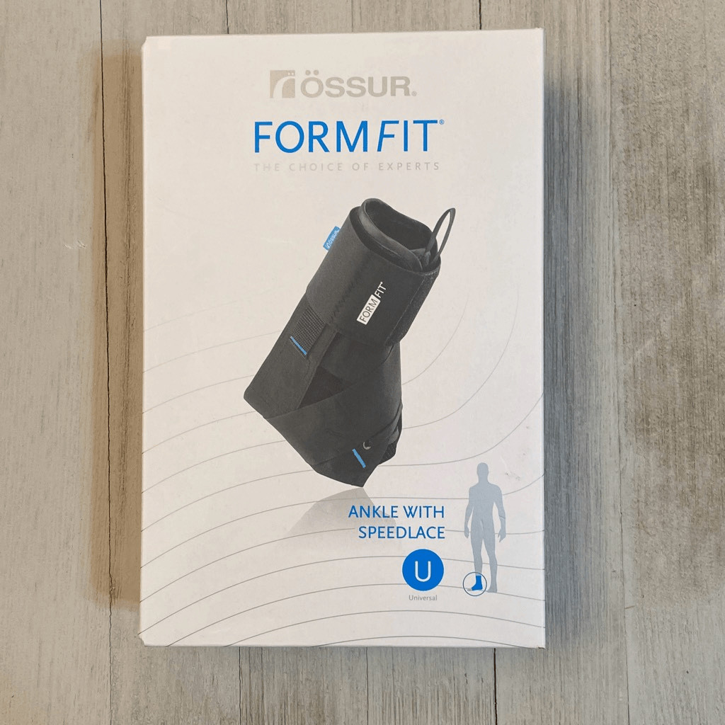 Ossur Form Fit Ankle Brace w/ Speedlace Small Adult W-10623 Excellent Used Cond.