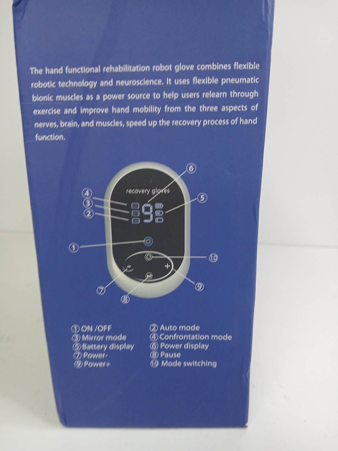 Hand Function Rehabilitation Robot Gloves for Finger Hemiplegia Recovery Trainer