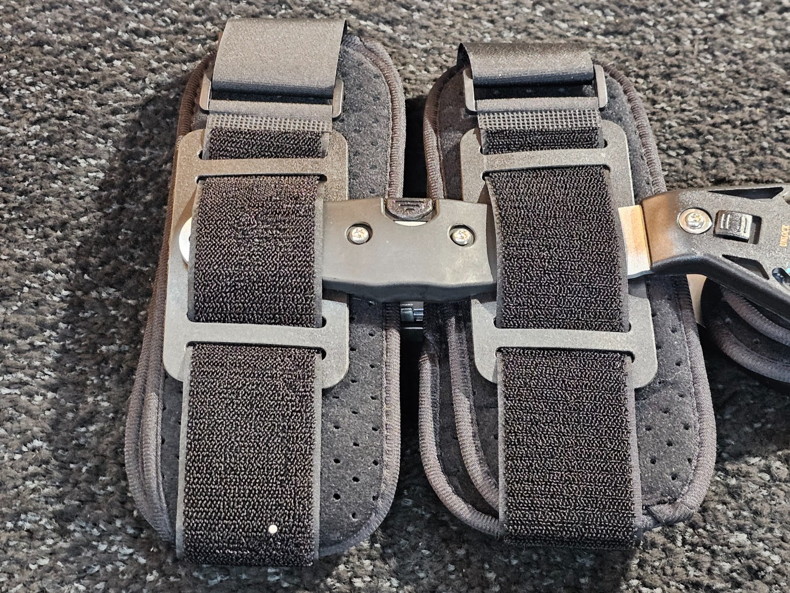 Flexion Knee Brace, Post Op Knee Brace Stabilization, Black