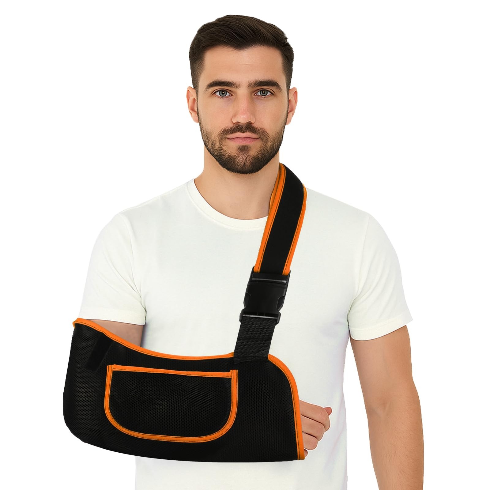 Arm Sling, Lightweight Breathable Mesh Shoulder Immobilizer, X-Large
