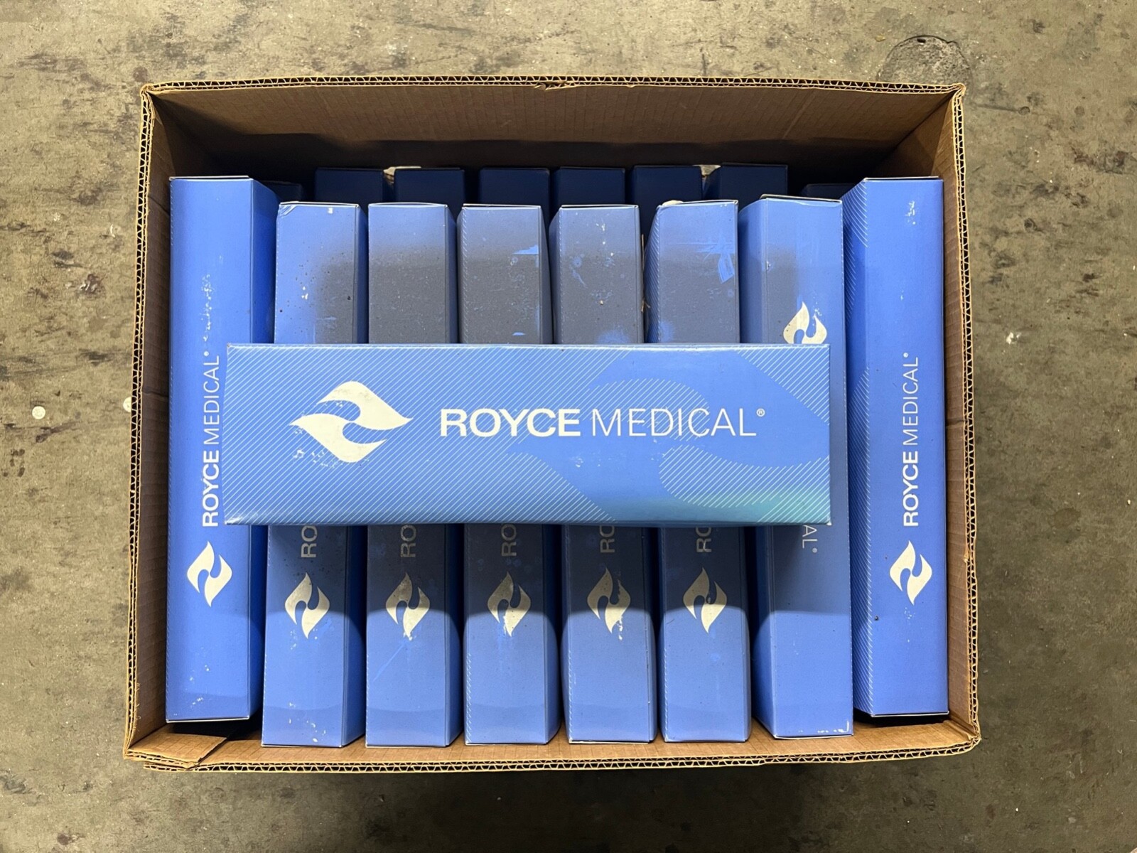 Knee Brace: Royce Medical #212007; Size Large ; Wrap Around Knee Support 1/8″