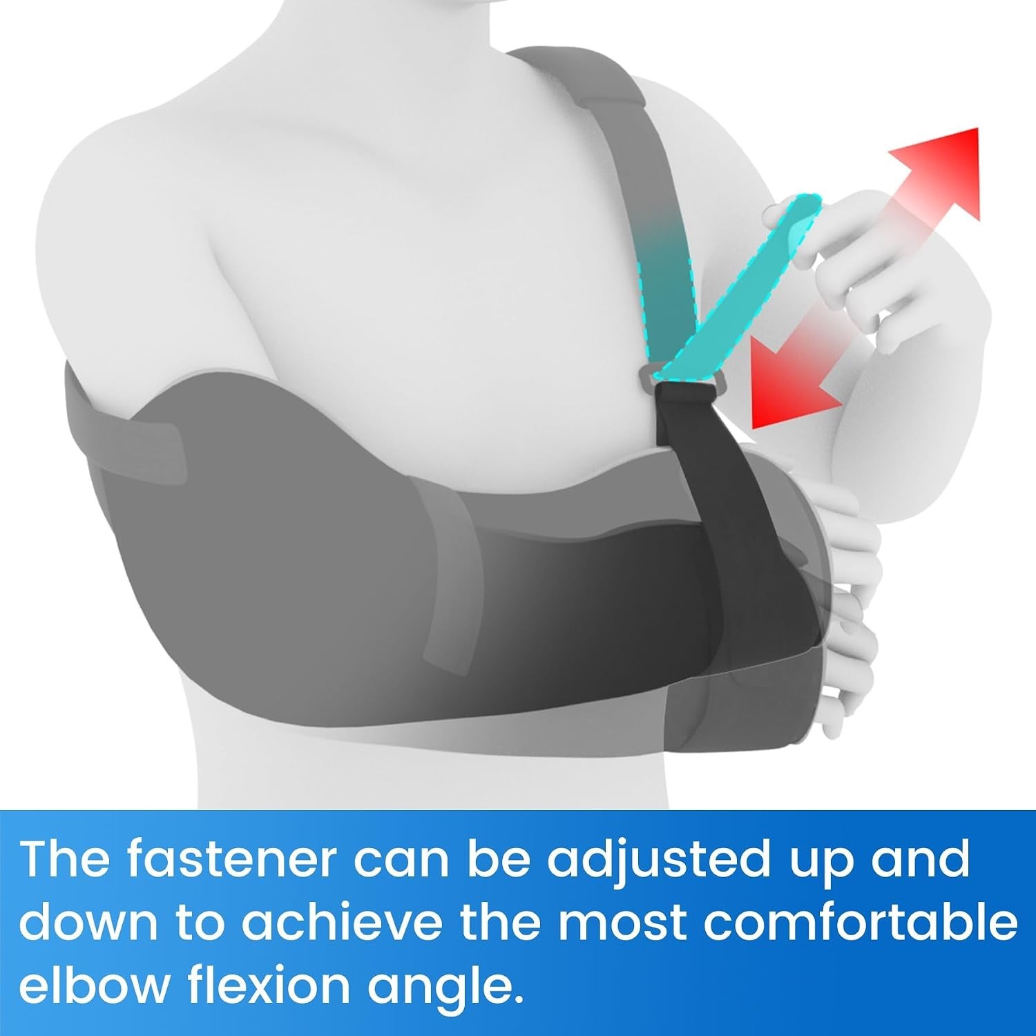Adjustable Arm Support Sling for Kids – Ventilated Design & Lightweight Comfort