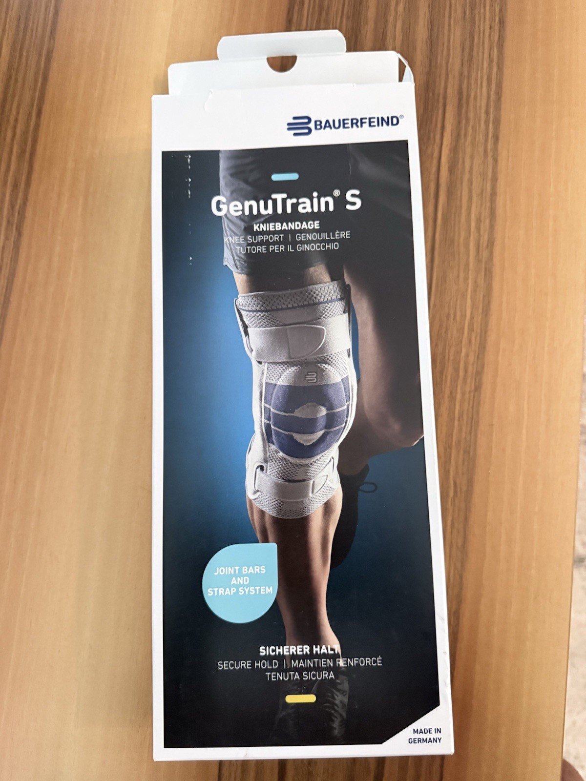 Bauerfeind – GenuTrain S – Hinged Knee Brace Support SIZE 3R
