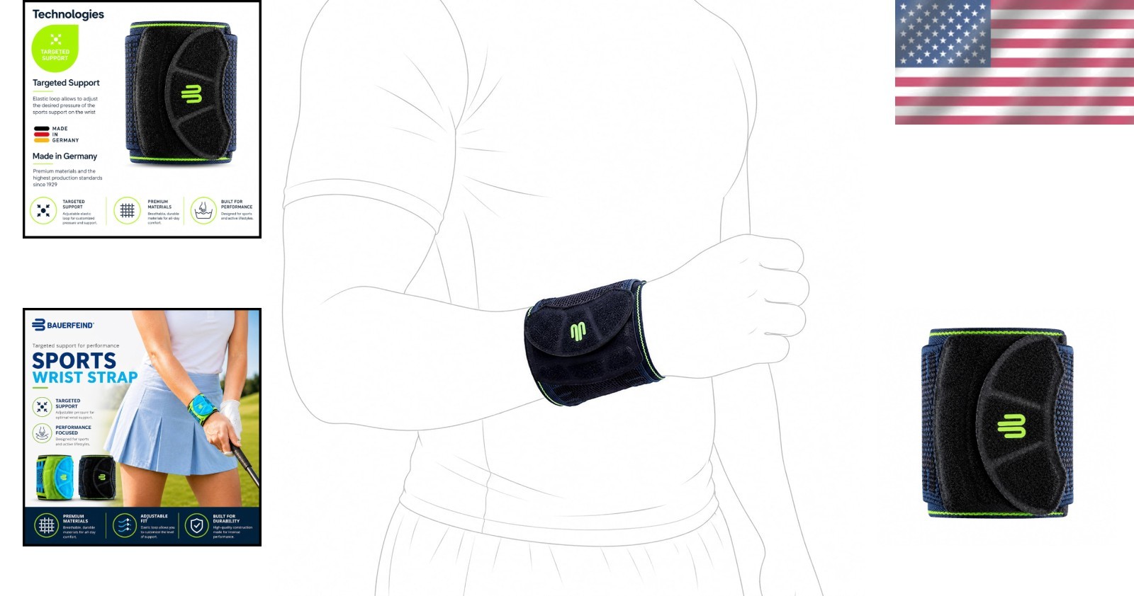 Wrist Strap for Lifting – Adjustable Tightness Brace