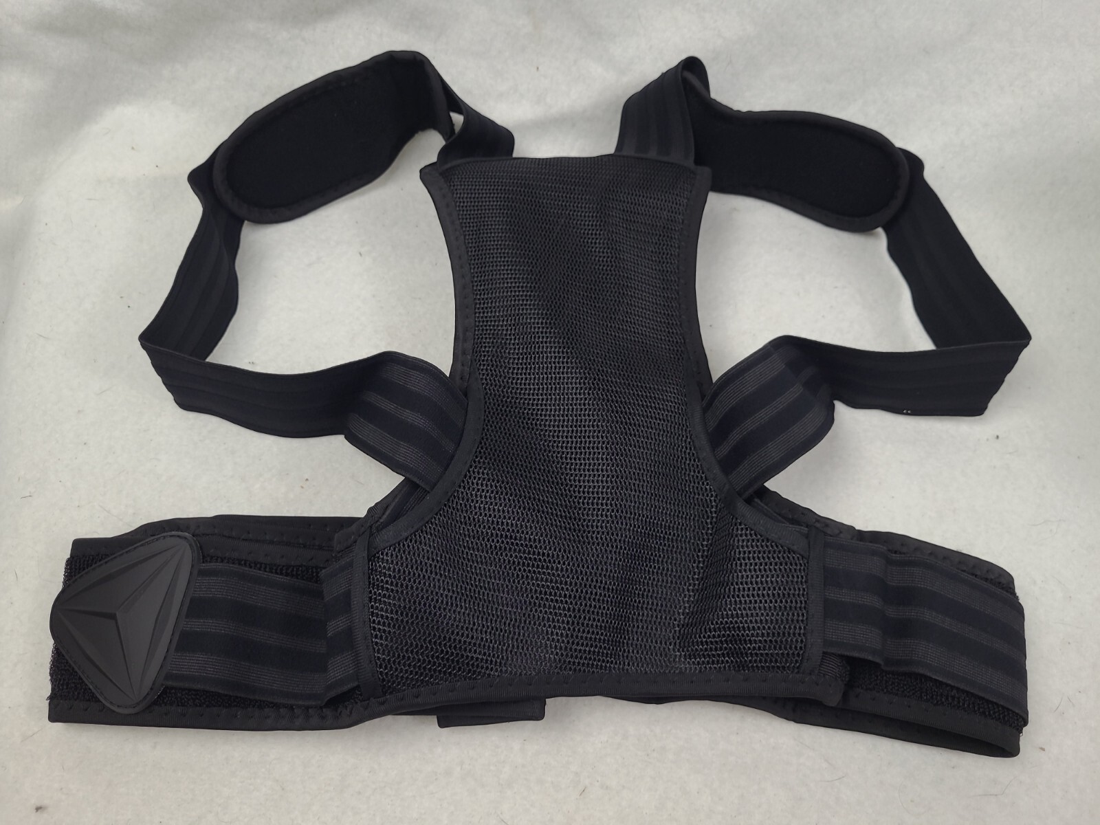 Pose Up XL black adjustable Posture Corrector with smart sensor. 38″ to 48″. New
