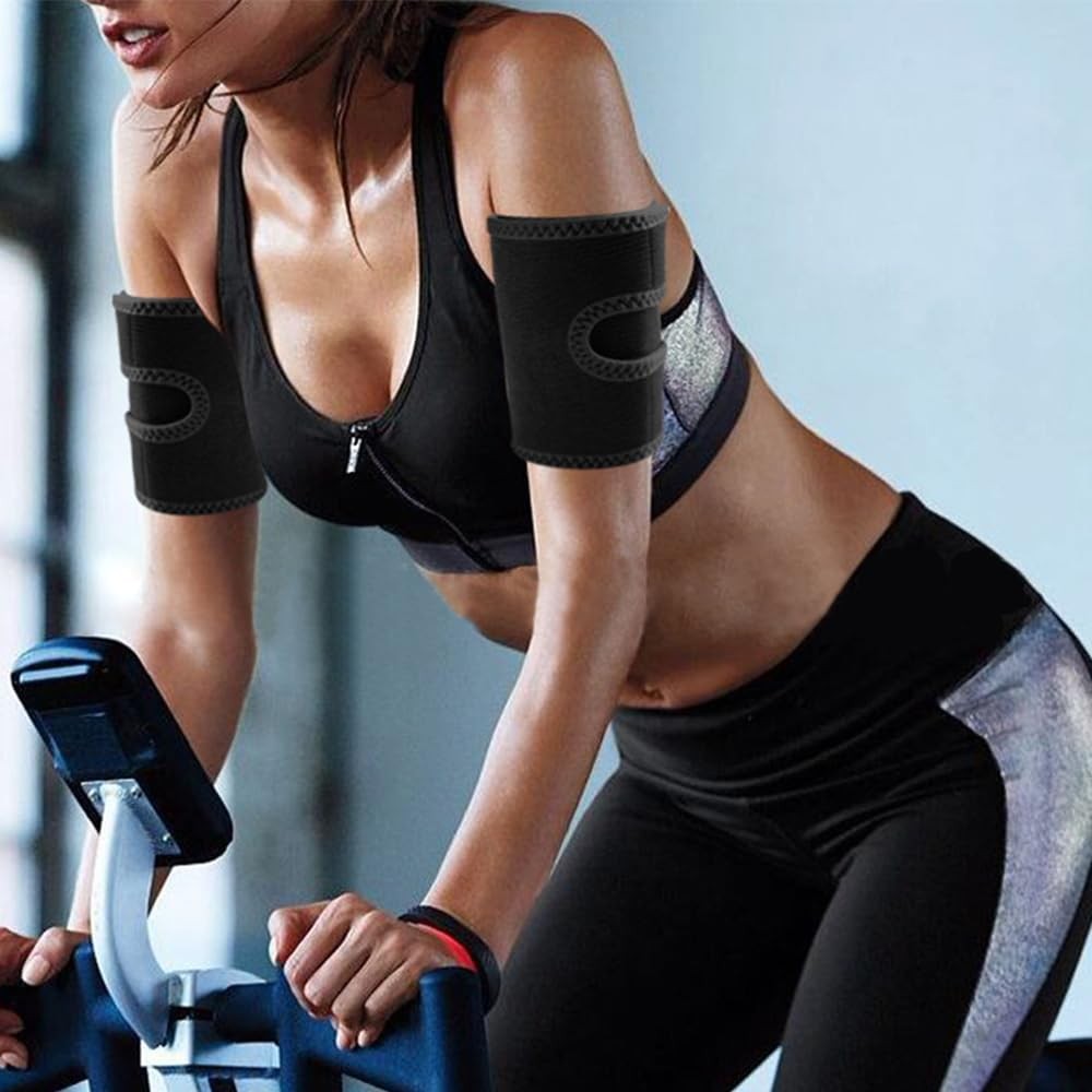 2PCS Arm Compression Sleeve Bicep Brace Tendonitis Support Upper Arm Band