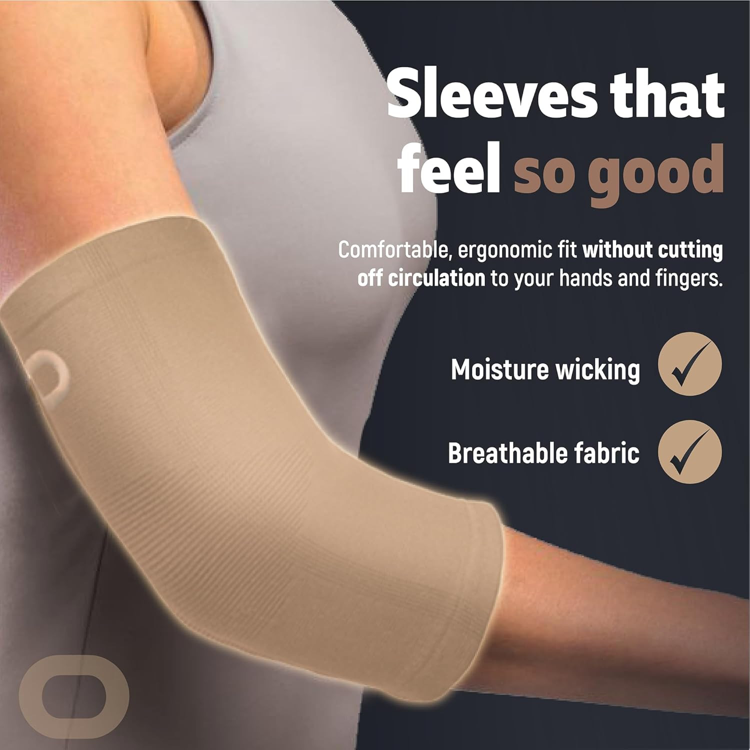 Faja de compresión para codo, soporte para tendinitis, artritis, dolor