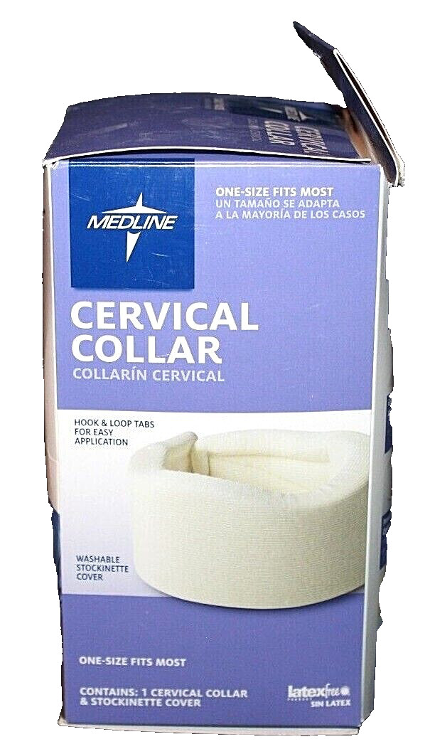 Medline Daily Aids White Cervical Collar