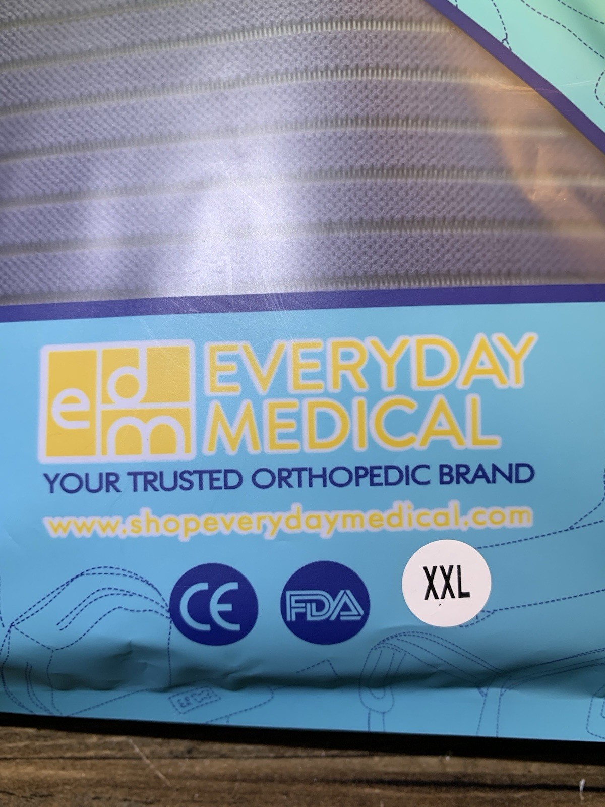 Everyday Medical Orthopedics Plus Size XXL Hernia Support Belt NIB