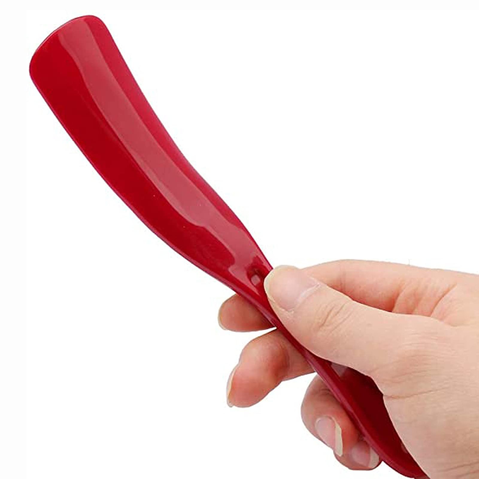 4 Pcs Plastic Shoe Pulls – Long Handle Travel Shoe Horns for Elderly, Kids & …