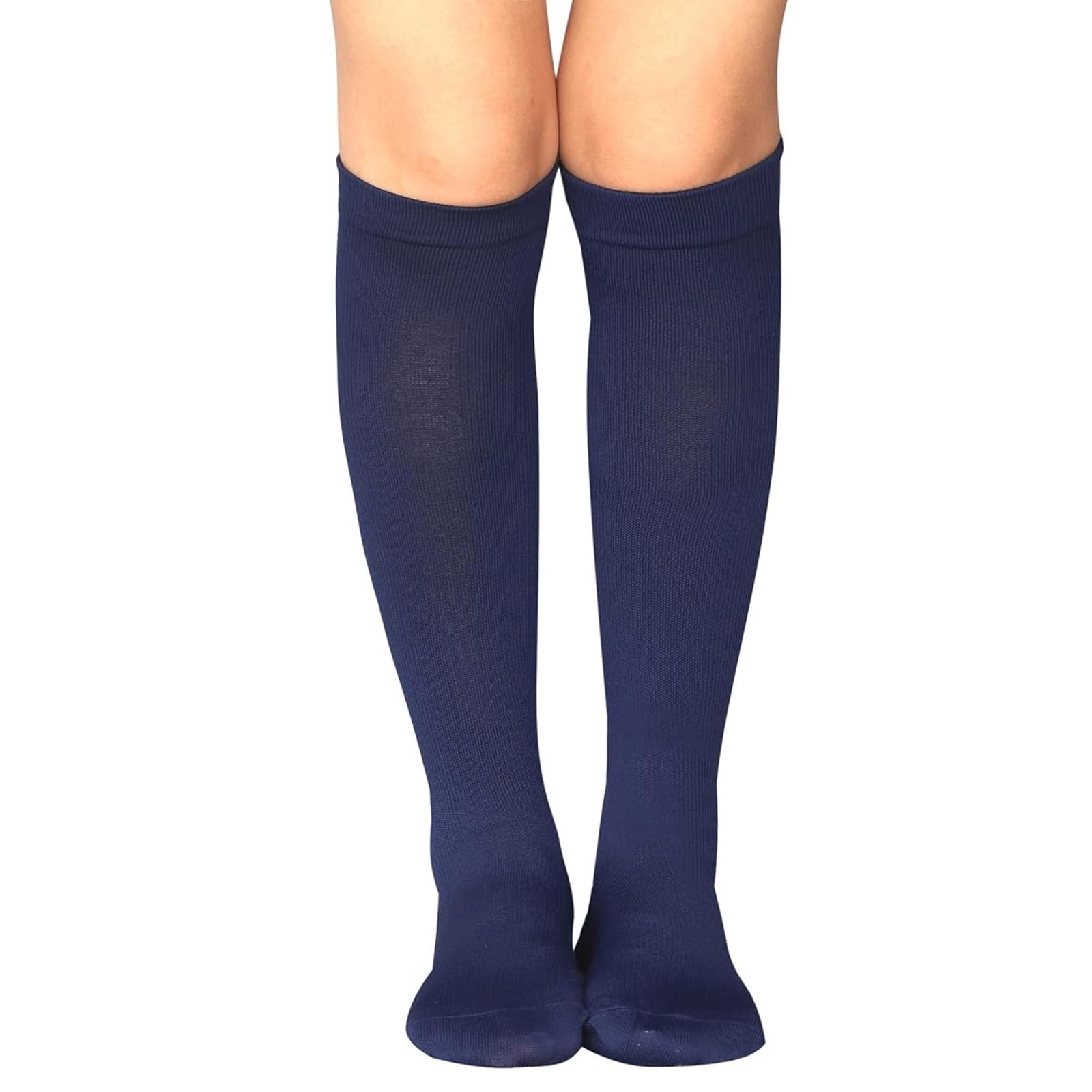 15 Pairs Knee-High Compression Socks Random Color 20-30mmHg Mens Womens S/M-XXL