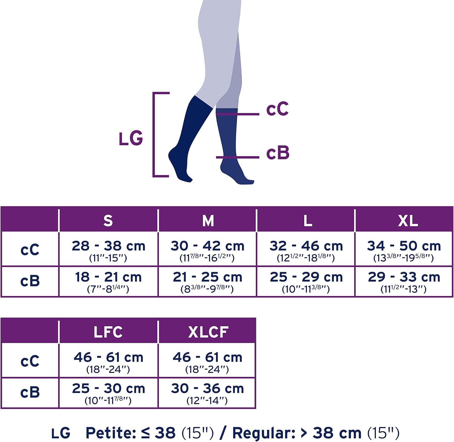 JOBST Relief Knee High Closed Toe 20-30mmHg (Beige) Medium