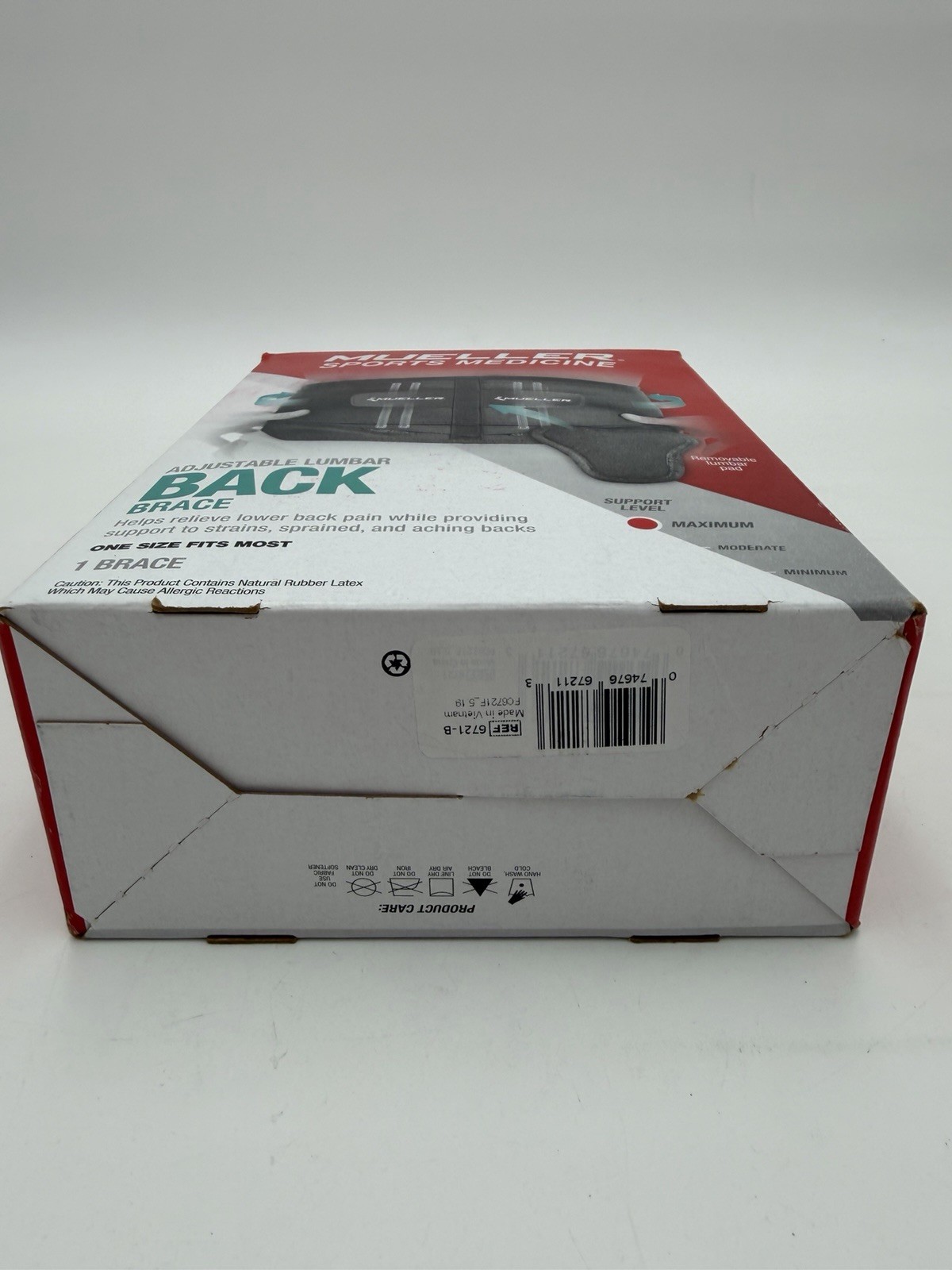 Mueller Sports Medicine 5-in-1 Adjustable Lumbar Back Brace New NIB
