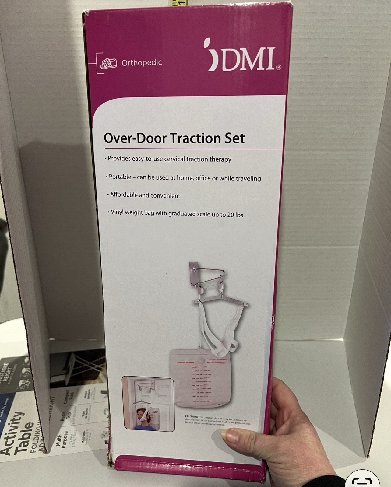 Over The Door Traction Set Posture Corrector New In Package