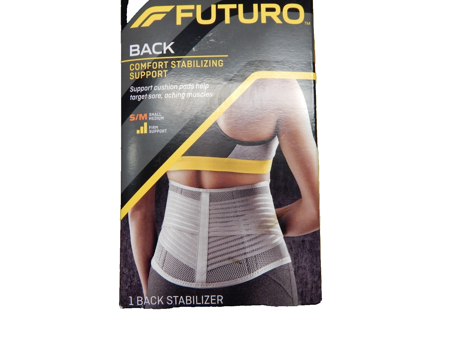 3M Futuro Stabilizing Back Support Small Medium Breathable