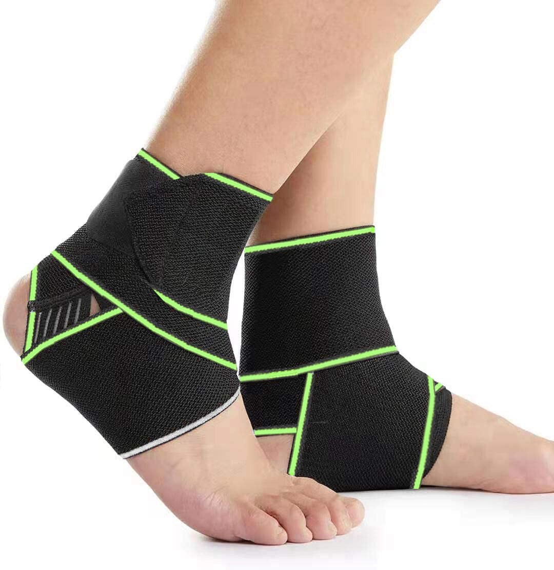 Candy Li Set of 2 Ankle Support,Adjustable Ankle Brace Breathable Nylon Mater…