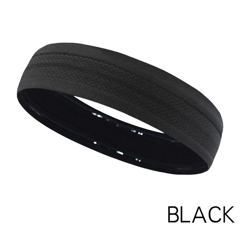 1pc Workout Sweatband Yoga Running Fitness Sports Headband Cycling Tennis Hair B