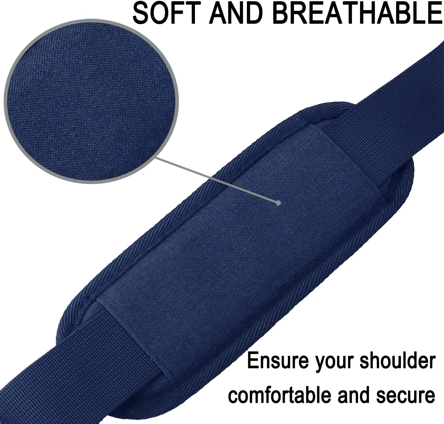 Shoulder Strap, Universal Adjustable 56 Inch Shoulder Belt Replacement