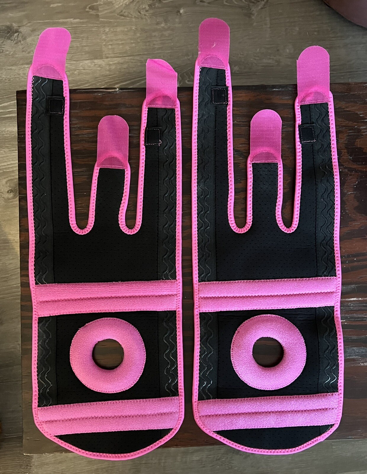 AVIDDA Knee Support Knee Brace Protective Gear Arthritis Pink Sz L/XL Set 2 NEW!