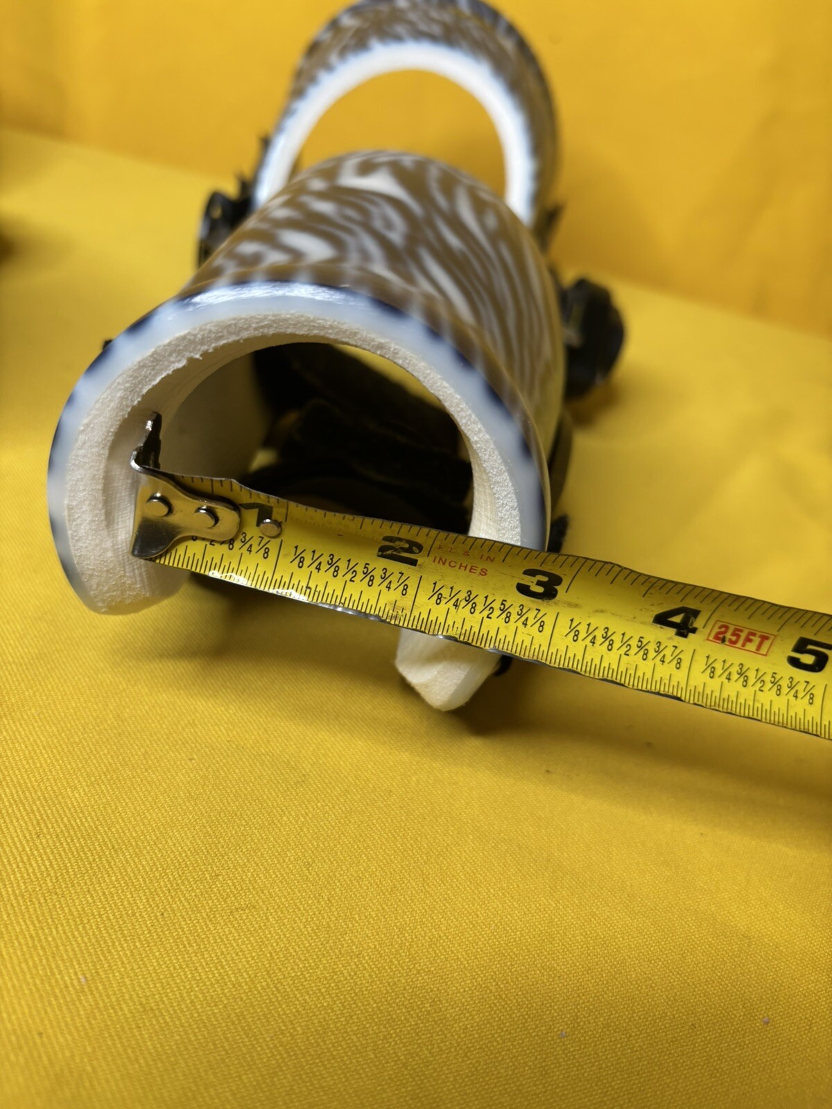 KS1R Ultraflex Custom Knee Right Leg Orthotic Brace Zebra Print