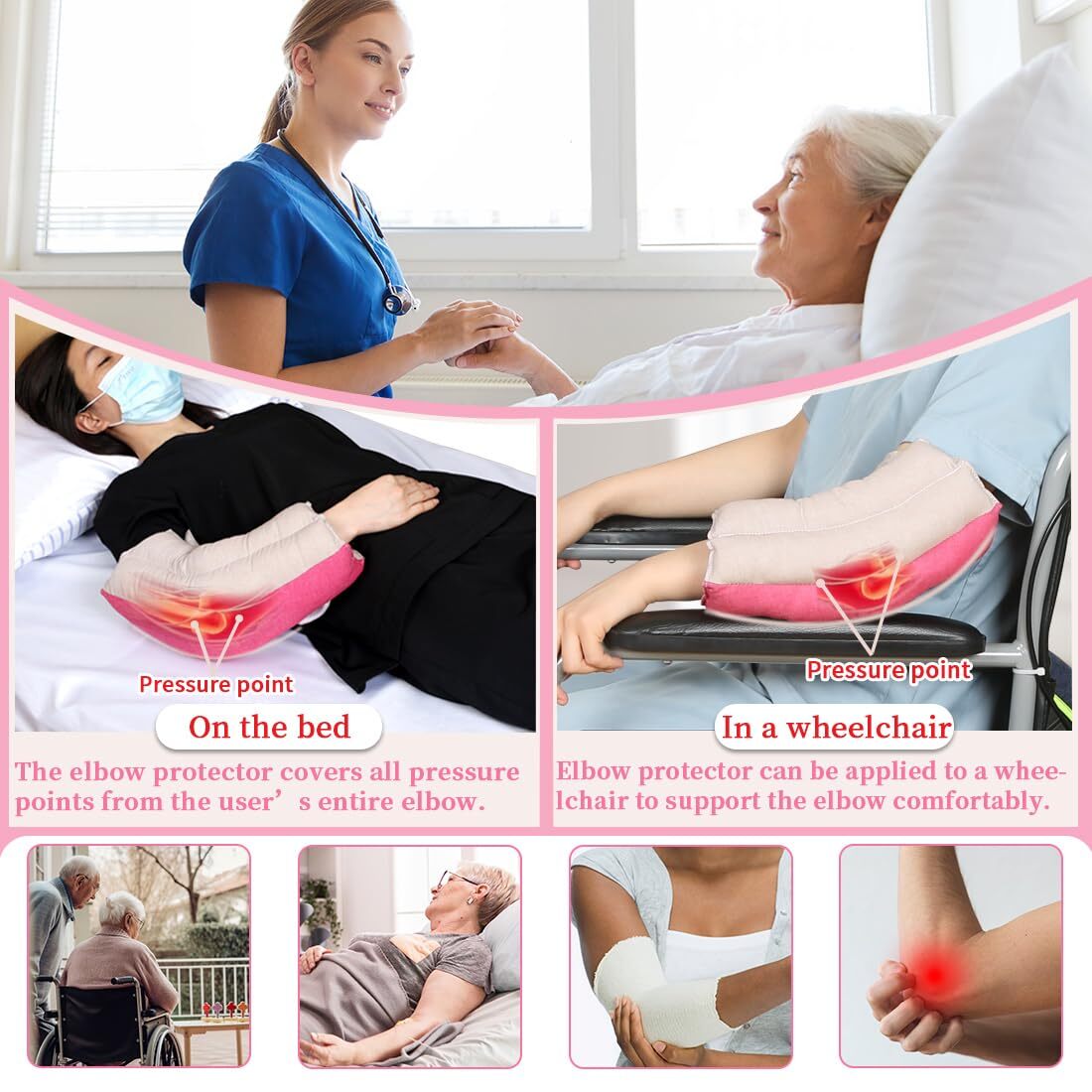 Elbow Pads for Bedridden Patient or ElderlyElbow Protectors to Relieve Elbow …