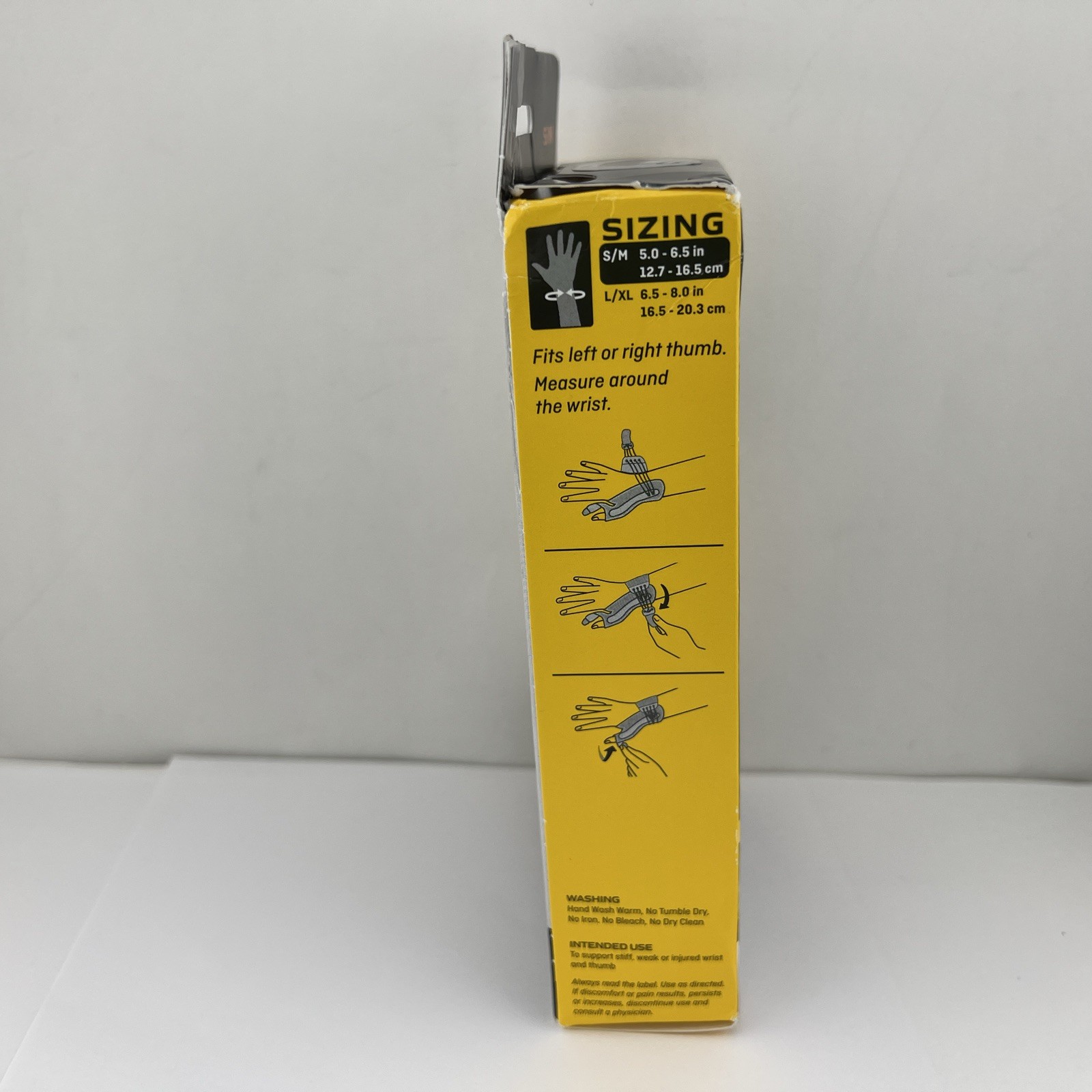Futuro THUMB Stabilizer Deluxe SMALL / MEDIUM Moderate Support black 1 ct