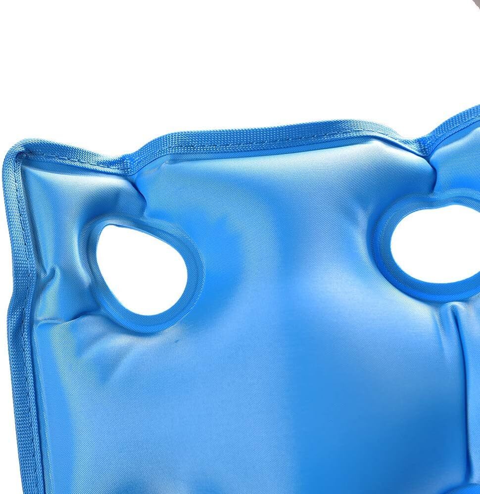 TURNSOLE Waffle Cushion for Pressure Sores Chair – 1 Count (Pack of 1), Blue