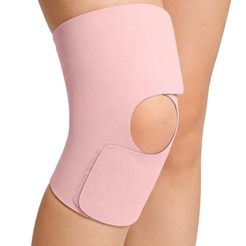 Breathable Open Front Knee Sleeve for Active Outdoor Wear Daily