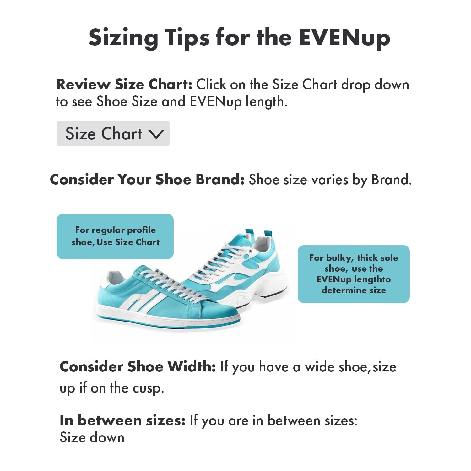 Authentic Shoe Balancer with 3 Height Adjustments for Pain Relief – Medium Size