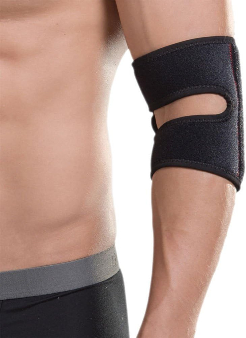 Elbow Brace Adjustable Breathable Neoprene Elbow Support Arm Wrap Strap 1 Pack