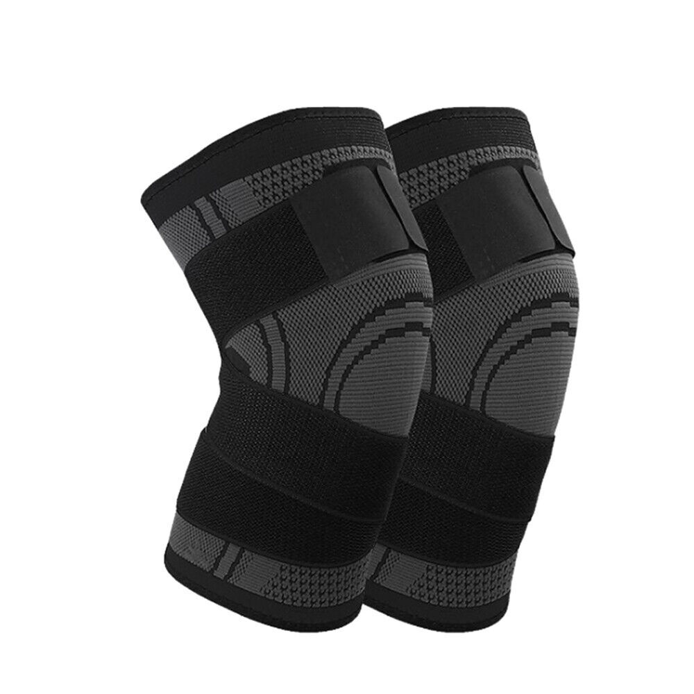 Knee Support Compression Sleeve Meniscus Brace Strap Joint Pain Relief Arthritis